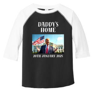 Daddys Home Trump Trump Inauguration Party Supplies Toddler Fine Jersey T-Shirt