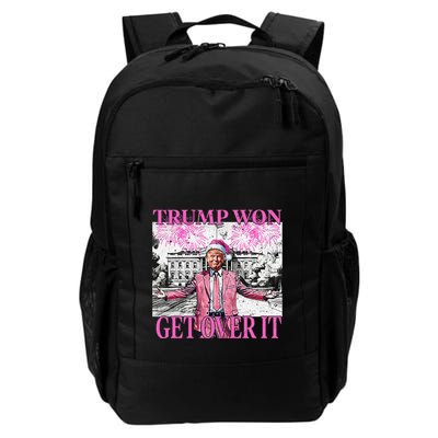 DaddyS Home Trump Pin.K Christmas Won White House Backpack