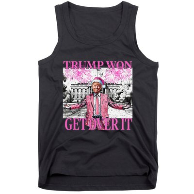 DaddyS Home Trump Pin.K Christmas Won White House Tank Top