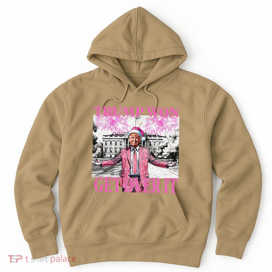 DaddyS Home Trump Pin.K Christmas Won White House Hoodie