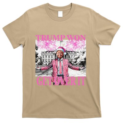 DaddyS Home Trump Pin.K Christmas Won White House T-Shirt
