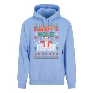 DaddyS Home Trump Holiday Christmas Party Look Funny Gift Unisex Surf Hoodie