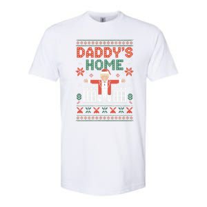 DaddyS Home Trump Holiday Christmas Party Look Funny Gift Softstyle CVC T-Shirt