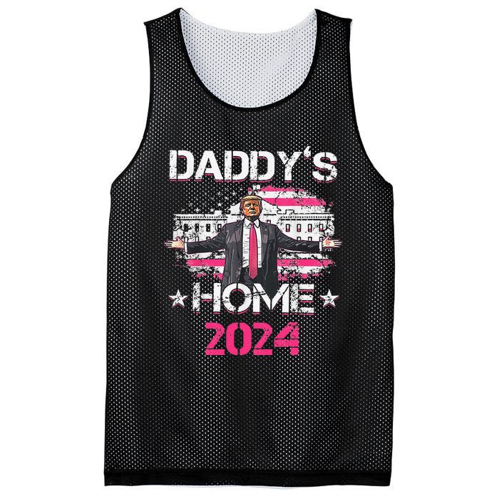 Daddys Home TrumpS Historic Return To The White House Gift Mesh Reversible Basketball Jersey Tank