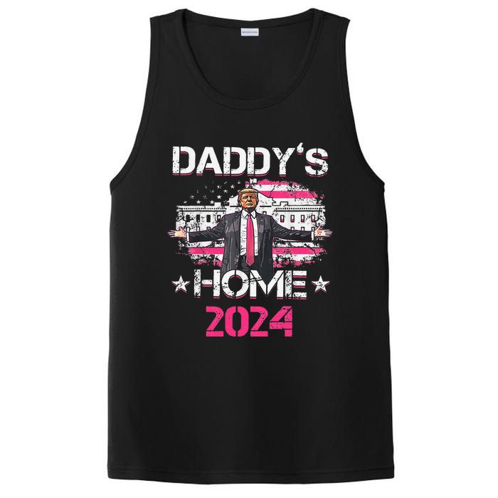 Daddys Home TrumpS Historic Return To The White House Gift PosiCharge Competitor Tank