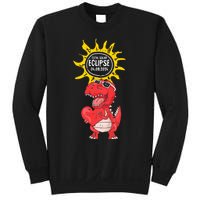 Dinosaur Heart Total Solar Eclipse April 8 2024 Totality Sweatshirt