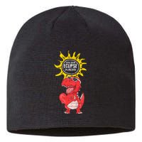 Dinosaur Heart Total Solar Eclipse April 8 2024 Totality Sustainable Beanie