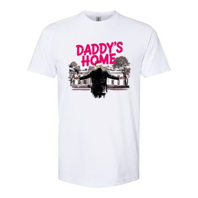 DaddyS Home Trump Christmas White House Come Home Trump 47 Softstyle® CVC T-Shirt