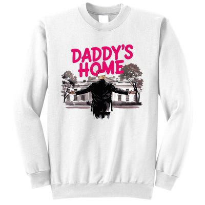 DaddyS Home Trump Christmas White House Come Home Trump 47 Sweatshirt