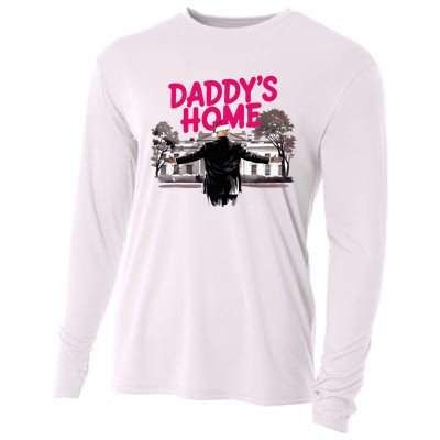 DaddyS Home Trump Christmas White House Come Home Trump 47 Cooling Performance Long Sleeve Crew