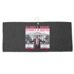 DaddyS Home Trump Gift Large Microfiber Waffle Golf Towel