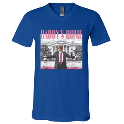 DaddyS Home Trump Gift V-Neck T-Shirt