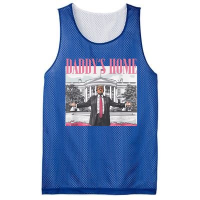 DaddyS Home Trump Gift Mesh Reversible Basketball Jersey Tank