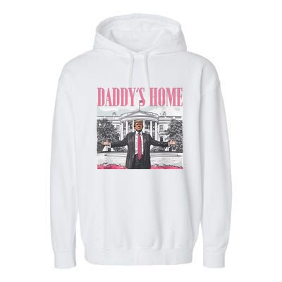 DaddyS Home Trump Gift Garment-Dyed Fleece Hoodie