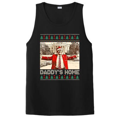 DaddyS Home Trump Ugly Christmas Xmas Cool Gift PosiCharge Competitor Tank