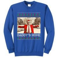 DaddyS Home Trump Ugly Christmas Xmas Cool Gift Sweatshirt