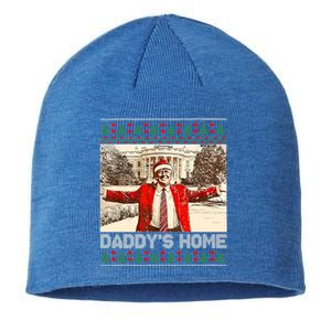 DaddyS Home Trump Ugly Christmas Xmas Cool Gift Sustainable Beanie