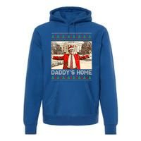 DaddyS Home Trump Ugly Christmas Xmas Cool Gift Premium Hoodie