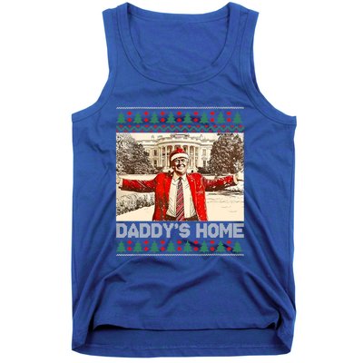 DaddyS Home Trump Ugly Christmas Xmas Cool Gift Tank Top