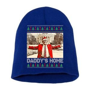 DaddyS Home Trump Ugly Christmas Xmas Cool Gift Short Acrylic Beanie