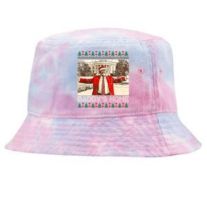 DaddyS Home Trump Ugly Christmas Xmas Cool Gift Tie-Dyed Bucket Hat