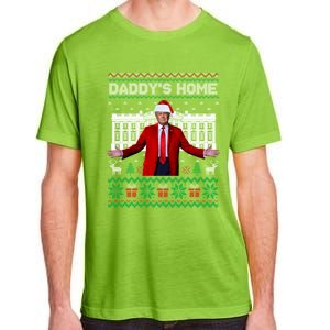 DaddyS Home Trump Ugly Funny Christmas Xmas Pajamas Gift Adult ChromaSoft Performance T-Shirt