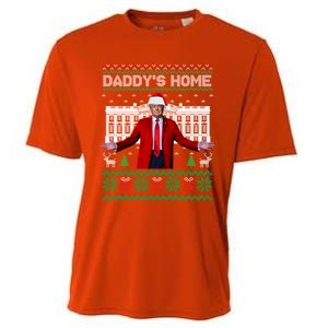 DaddyS Home Trump Ugly Funny Christmas Xmas Pajamas Gift Cooling Performance Crew T-Shirt