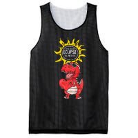 Dinosaur Heart Total Solar Eclipse April 8 2024 Totality Mesh Reversible Basketball Jersey Tank