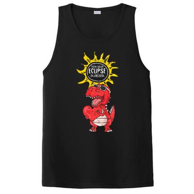 Dinosaur Heart Total Solar Eclipse April 8 2024 Totality PosiCharge Competitor Tank