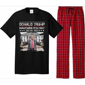 DaddyS Home Trump Inauguration Day 2025 Memorabilia Pajama Set