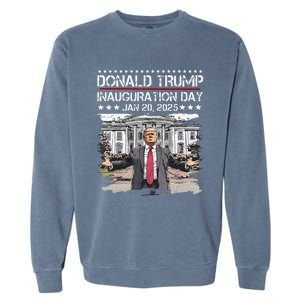 DaddyS Home Trump Inauguration Day 2025 Memorabilia Garment-Dyed Sweatshirt