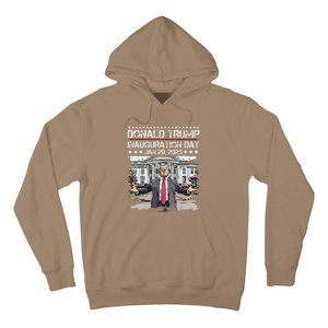 DaddyS Home Trump Inauguration Day 2025 Memorabilia Hoodie