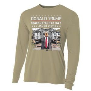 DaddyS Home Trump Inauguration Day 2025 Memorabilia Cooling Performance Long Sleeve Crew