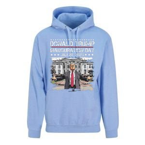 DaddyS Home Trump Inauguration Day 2025 Memorabilia Unisex Surf Hoodie