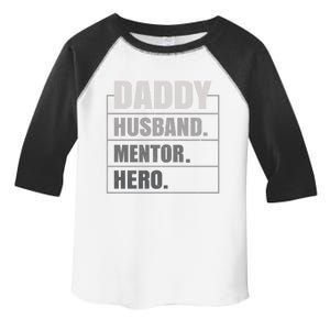 Daddy Husband Tor Hero Fathers Day Gift Toddler Fine Jersey T-Shirt