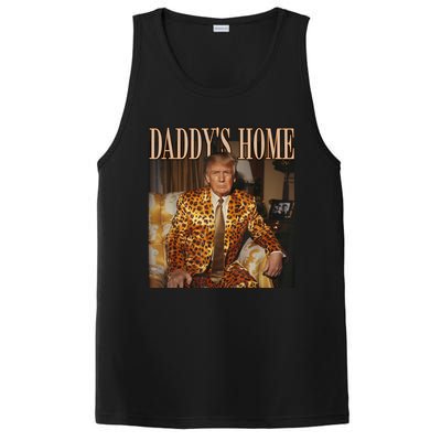 Daddys Home Trump Trump 2024 Leopard Funny Maga PosiCharge Competitor Tank