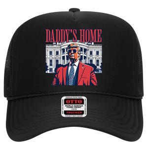 Daddys Home Trump High Crown Mesh Back Trucker Hat