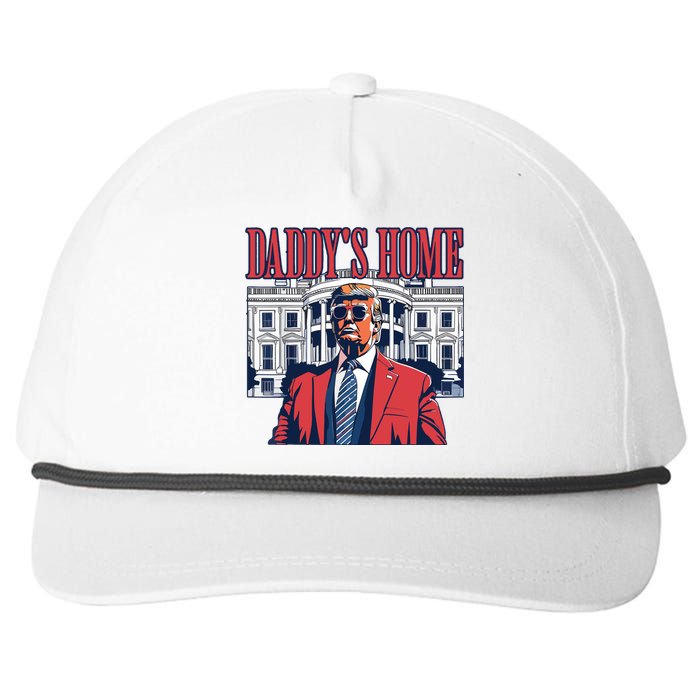 Daddys Home Trump Snapback Five-Panel Rope Hat