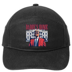 Daddys Home Trump 7-Panel Snapback Hat