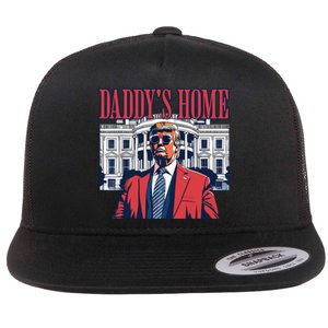 Daddys Home Trump Flat Bill Trucker Hat