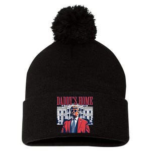 Daddys Home Trump Pom Pom 12in Knit Beanie