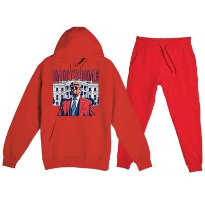 Daddys Home Trump Premium Hooded Sweatsuit Set