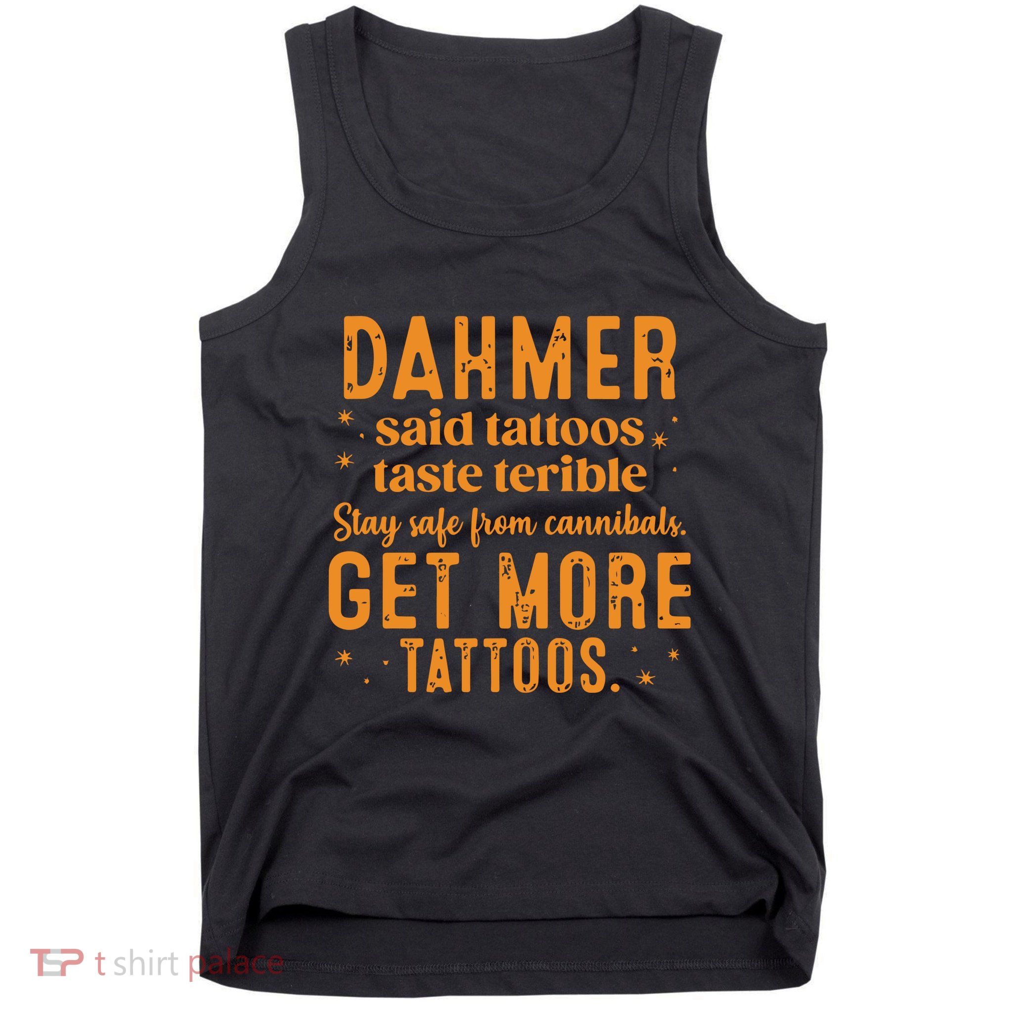 Dahmer Halloween Tattoos Lover  Tank Top