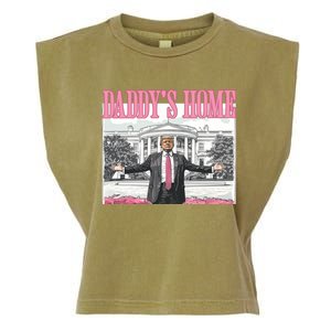 Daddys Home Trump 2024 Garment-Dyed Women's Muscle Tee