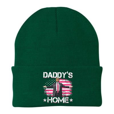 Daddys Home Trump 2024 Knit Cap Winter Beanie