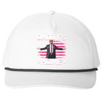 Daddys Home Trump 2024 Snapback Five-Panel Rope Hat