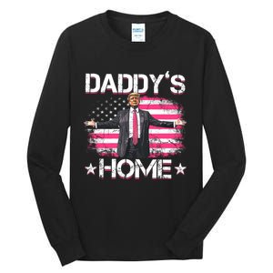 Daddys Home Trump 2024 Tall Long Sleeve T-Shirt