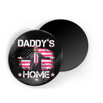 Daddys Home Trump 2024 Magnet