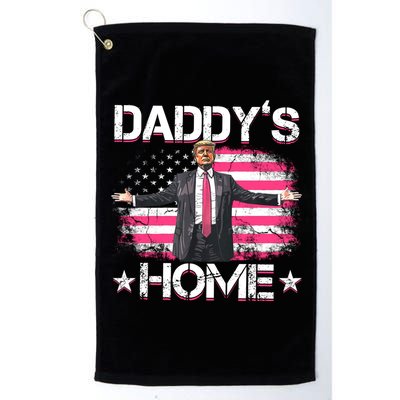 Daddys Home Trump 2024 Platinum Collection Golf Towel