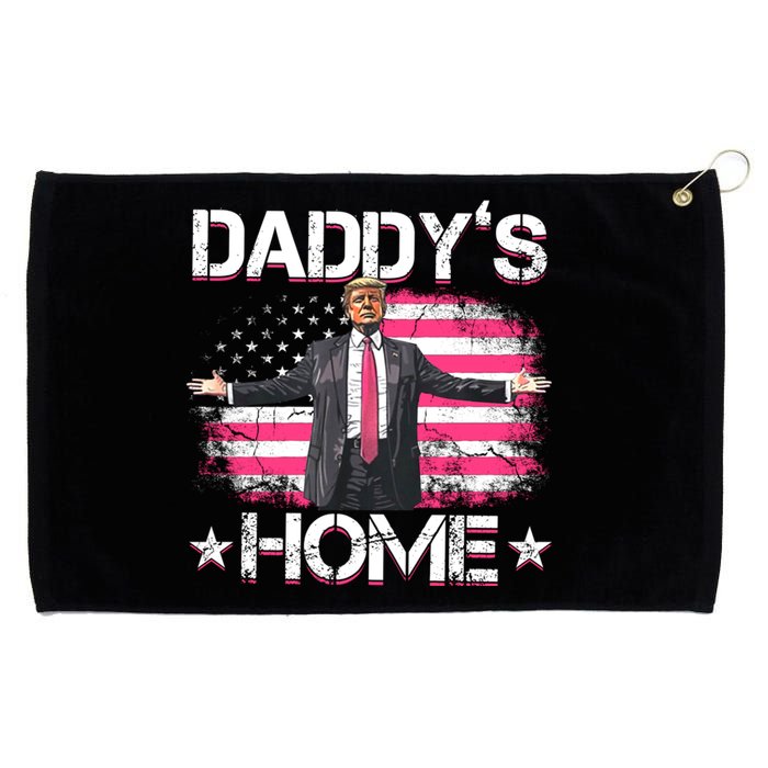 Daddys Home Trump 2024 Grommeted Golf Towel